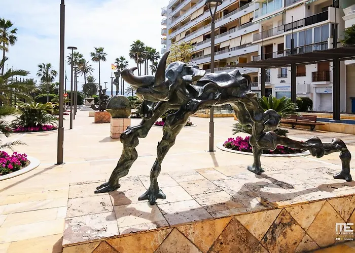 732 Luminoso Estudio En Segunda Linea De Playa En Appartamento Marbella