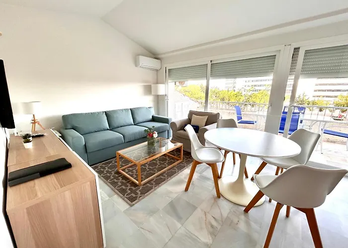 732 Luminoso Estudio En Segunda Linea De Playa En Appartamento